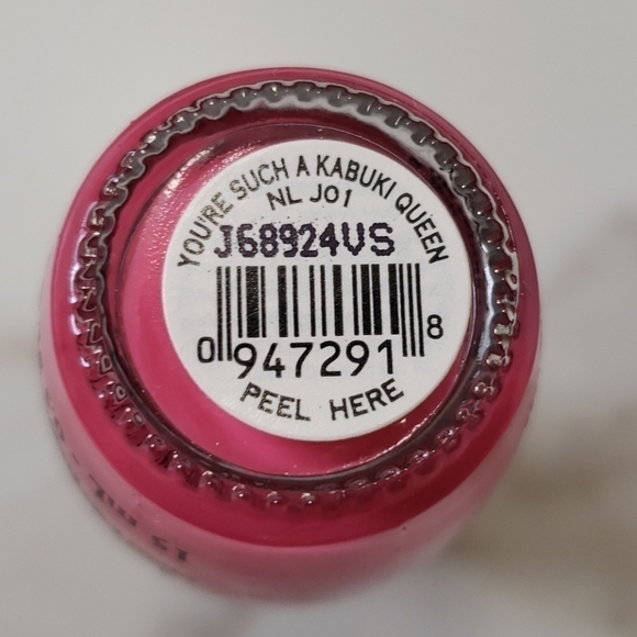 OPI Nail Lacquer NL J01 You’re Such A Kabuki Queen Discontinued‎ NEW Never Used - Picture 1 of 2